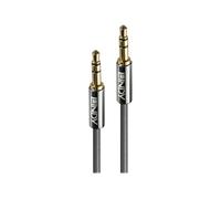 Lindy 35321 Câble audio Lindy 3.5mm Cromo line 1m