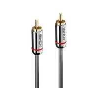 Lindy 35339 câble audio 1 m RCA Anthracite