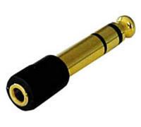 Lindy 35532 Adaptateur Jack 3,5 mm femelle vers Jack 6,3 mm mâle