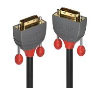 Lindy 36228 câble DVI 20 m DVI-D Noir