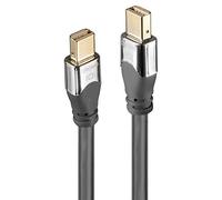 Lindy CRO Câble DisplayPort Mini DisplayPort M pour Mini DisplayPort M DisplayPort 1.2 2 m rond support 4K gris