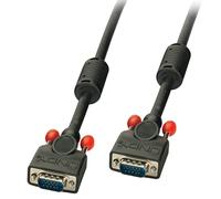 Lindy 36371 câble VGA 0,5 m VGA (D-Sub) Noir