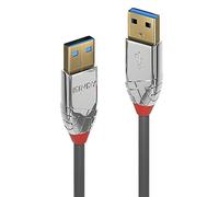 Lindy Câble USB 3.2 Gen1 USB-A mâle - USB-A mâle 2,00 m gris 36627