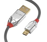 Lindy Câble USB 36653 – USB 2.0 Type A vers Micro-B – 3 m