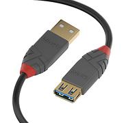 Lindy 36763 câble USB USB 3.2 Gen 1 (3.1 Gen 1) 3 m USB A Noir