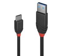 Lindy 36916 câble USB USB 3.2 Gen 1 (3.1 Gen 1) 1 m USB A USB C Noir