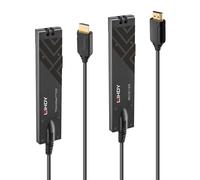 Lindy 38179 extension audio/video Récepteur AV Noir