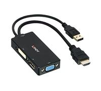 LINDY 38182 Convertisseur HDMI vers DP/DVI/VGA