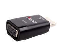 Lindy 38194 changeur de genre de câble HDMI Type A (Standard) VGA Noir