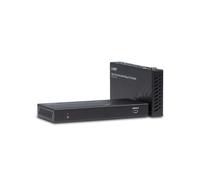 Lindy 38217 Émetteur/Récepteur AV 4K UHD, HDMI 2.0, HDCP 2.2, Cat6 jusqu'à 150m, Bande passante 18Gbps, EDID, CEC, RS-232, Noir