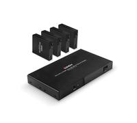 Lindy 38262 : Kit Émetteur/Récepteur HDMI 4K60 sur Cat.6, portée 70m, HDCP 2.2, EDID, PoC, contrôle IR, boîtier métal, GSV2006/GSV5100