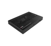 Lindy 38365 Émetteur AV 4K@60Hz HDMI 2.0b via Cat.6 jusqu'à 100m, HDCP 1.4/2.2, ports SFP+, USB 2.0, RS-232, Audio 2.0, Alimentation 12V DC