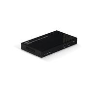 Lindy 38389 Extender KVM HDMI 2.0 USB 2.0 Cat6 150m Récepteur, UHD 4K 60Hz, HDCP 2.2, EDID, RS-232, Alimentation 24V 1A, Métal/Plastique