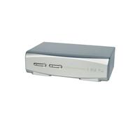Lindy 39304 Commutateur KVM DisplayPort 1.2 USB 4K Ultra HD - Ports USB Console/Clavier/Souris - Alimentation Secteur - 165x105x45mm