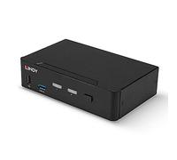 LINDY 39312 Switch KVM DisplayPort 1.4, USB 3.0 & Audio, 2 Ports