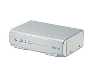 Lindy 39332 Blanc Switch pour Keyboard-Video-Mouse (KVM)