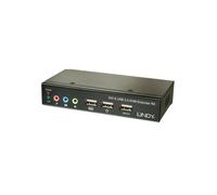 Lindy Kit d'extension KVM Cat.6 Classic DVI, USB, audio 50 m