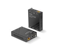 Lindy 39383 KVM Extender HDMI 2.0, USB 1.1, Cat6 jusqu'à 70m, 3840x2160 30Hz, Émetteur/Récepteur, Alimentation Incluse