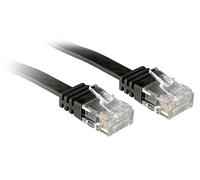 Lindy 3m Cat.6 câble de réseau Noir Cat6