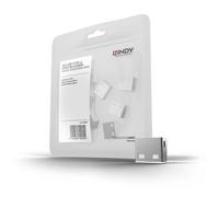 Lindy 40464 10 verrous de port USB BLANC Kit d'extension pour 40454