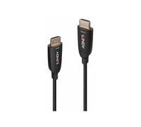 Lindy Câble HDMI 38514 – Hybride fibre optique 8K60 40 m – HDMI mâle/mâle