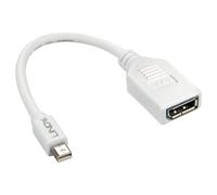 Lindy 41021 câble DisplayPort 0,15 m Mini DisplayPort Blanc