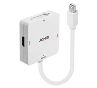 Lindy 41035 Adaptateur de câble vidéo 0,2 m blanc