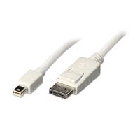 Lindy 41059 Mini DP zu DP Kabel, weiß 5m MiniDisplayPort zu DisplayPort