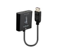 Lindy 41068 câble vidéo et adaptateur 1,5 m DisplayPort HDMI Type A (Standard) Noir