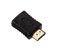 Lindy 41232 Adaptateur HDMI Type A Mâle/Femelle Noir - Blocage CEC - Contacts plaqués Or - HDCP - Bloque le signal CEC sur broche 13