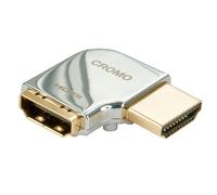 Lindy 41507 CROMO Adaptateur HDMI 90ø "droite" Adaptateur angulaire M/F