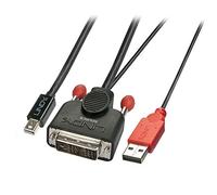 Lindy 41995 Câble convertisseur DVI-D vers Mini DisplayPort 0,5 M