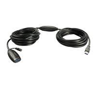 Lindy 43099 câble USB USB 3.2 Gen 1 (3.1 Gen 1) 15 m USB A Noir