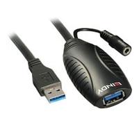 LINDY USB 3.0 Active Extension 15m Supports USB SuperSpeed Transfer Rates up to 5Gbitps