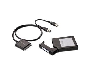 Lindy 43110 Boitier Disque Dur 2,5" avec Adaptateur SATA USB 3.0 Noir