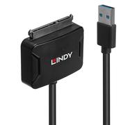 Lindy 43311 Convertisseur Lindy USB 3.0 vers SATA, alimentation incluse