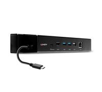 Lindy 43319 station d'accueil Avec fil USB 3.2 Gen 1 (3.1 Gen 1) Type-C Noir