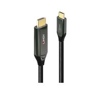 Câble adaptateur LINDY USB-C® USB-C® mâle, Fiche mâle HDMI-A 3.00 m noir 43369 8K UHD Câble HDMI