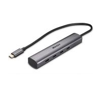 Lindy 43384 hub & concentrateur USB Type-C 10000 Mbit/s Gris