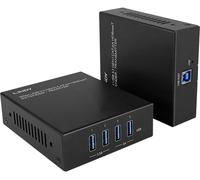 LINDY 43410 USB 3.1 (Gen 1) Extendeur USB câble réseau RJ45 100 m