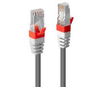 Lindy 45357 Câble SSTP Cat6A, gris 10m LSOH, protocole de test inclus