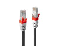 Lindy 45363 Câble SSTP Cat6A noir 1.00m LSOH, protocole de test inclus