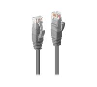 Lindy 45406 Câble UTP Cat6, gris 7.50m LSOH, protocole de test inclus