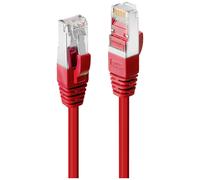 LINDY 45622 RJ45 Câble réseau, câble patch CAT 6 SF/UTP 1.00 m rouge 1 pc(s)