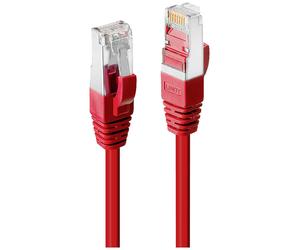 LINDY 45623 RJ45 Câble réseau, câble patch CAT 6 S/STP 2.00 m rouge 1 pc(s)