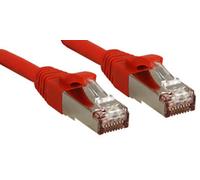 Lindy 45628 S/FTP Cat6 cable red 15m LSOH, incl. protocole de test