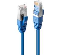 Lindy 45649 Câble S/FTP Cat6, bleu 20m LSOH, protocole de test inclus