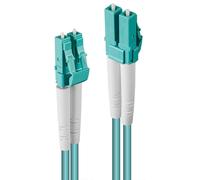 LINDY 46400 fibre optique FO Câble de raccordement 30.00 m bleu [1x LC mâle -