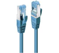 Lindy Câble réseau RJ45 47153 – Cat6a S/FTP (S‑STP) Bleu 10 m