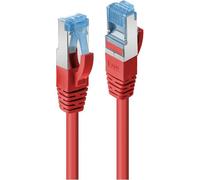 Lindy 47169 Cat6A S/FTP PIMF LSOH, rot, 15m Patchkabel